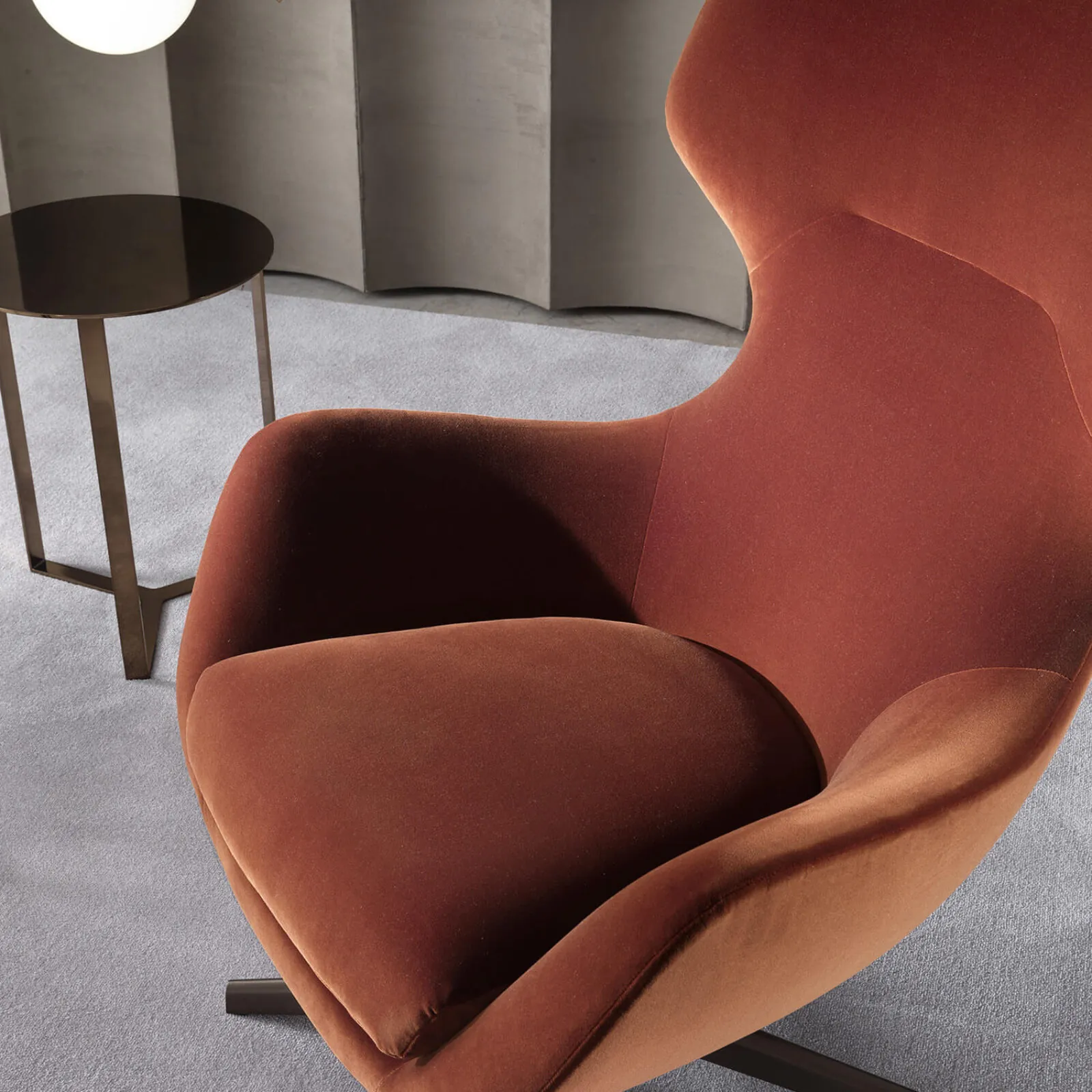 Lomacasa Marelli Brera High Armchair Gallery 1-10