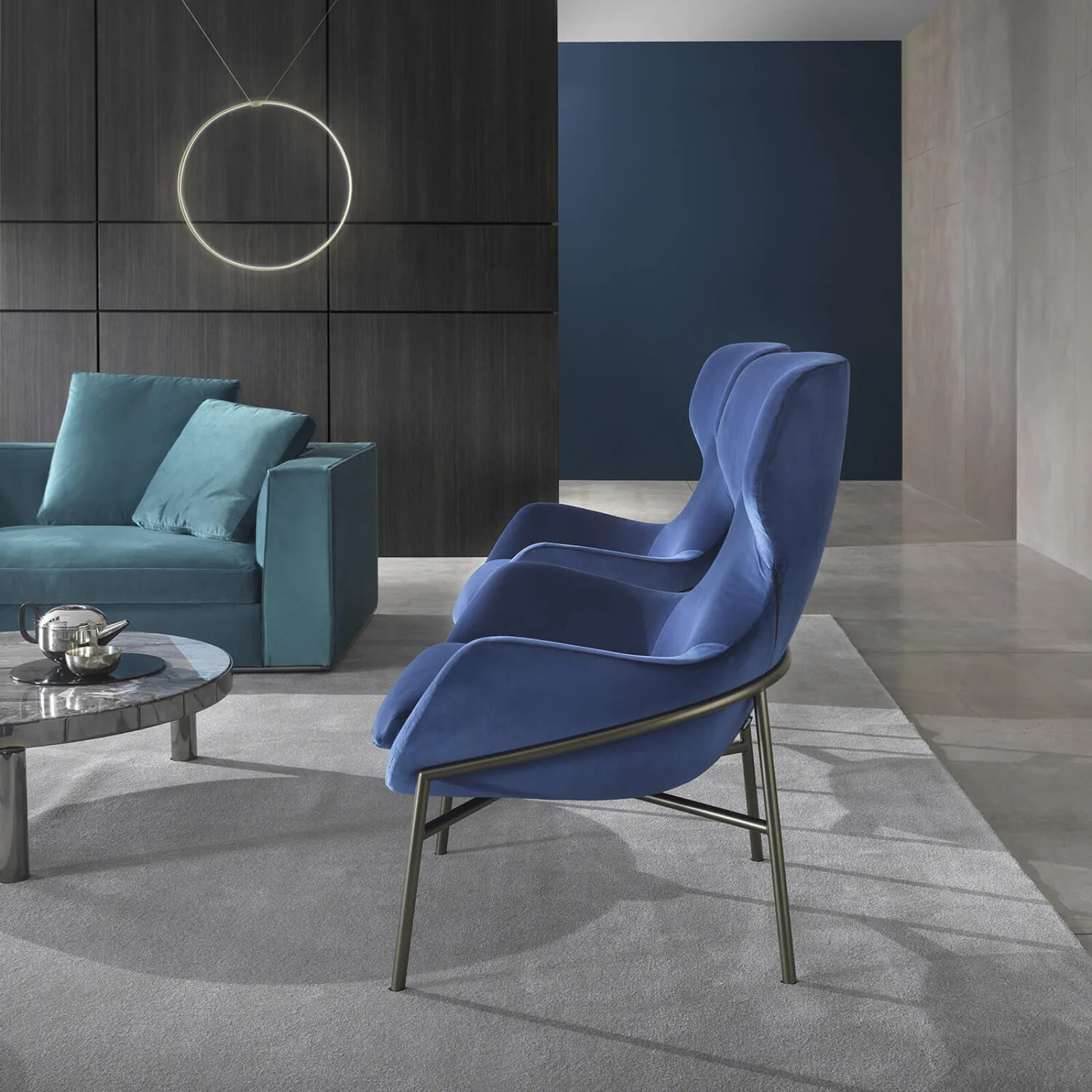 Lomacasa Marelli Brera High Armchair Gallery 1-4