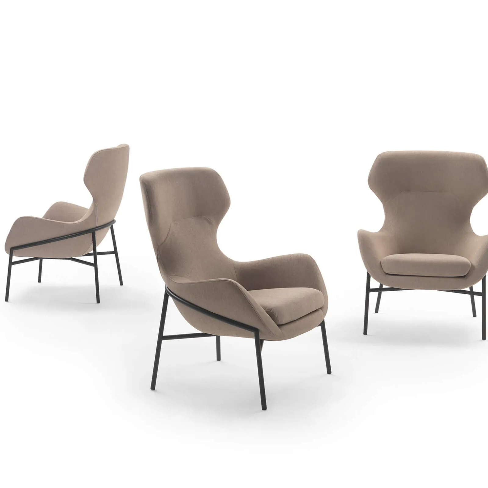 Lomacasa Marelli Brera High Armchair Gallery 2-12