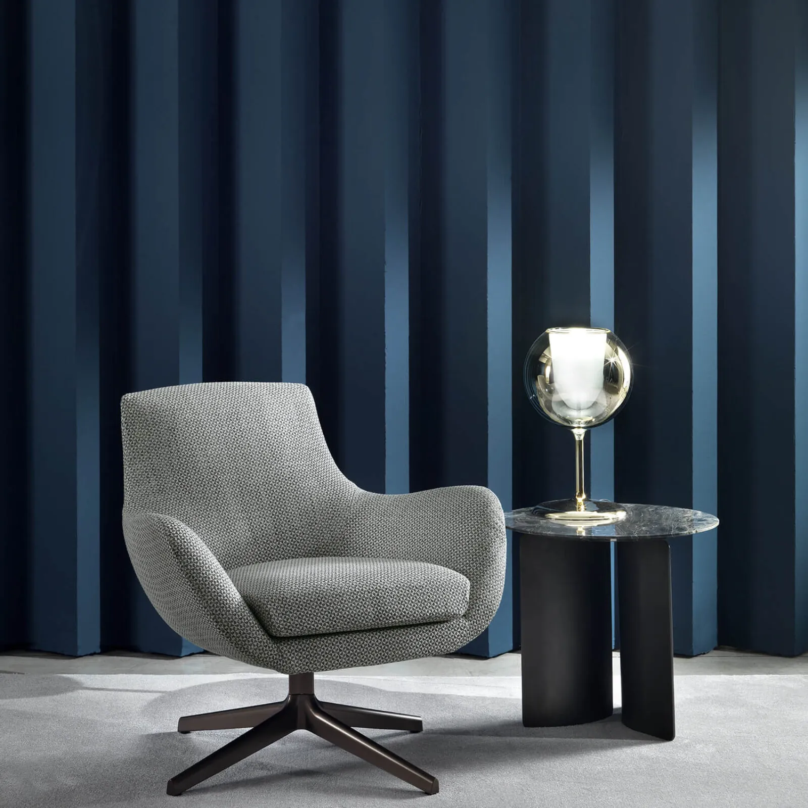 Lomacasa Marelli Brera Low Armchair Gallery 1-2