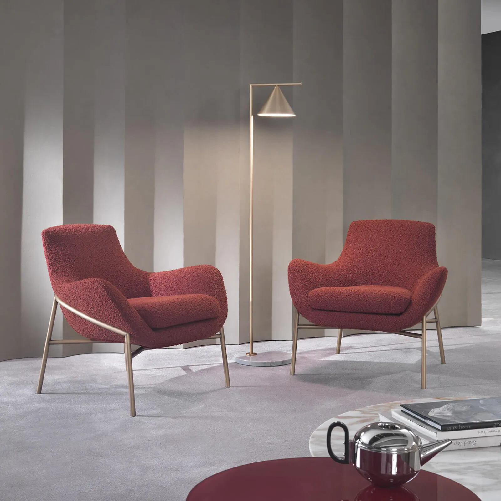 Lomacasa Marelli Brera Low Armchair Gallery 1-3