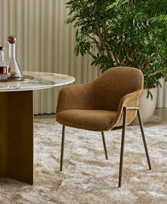 Lomacasa Marelli Chia Metal Base Chair Featured