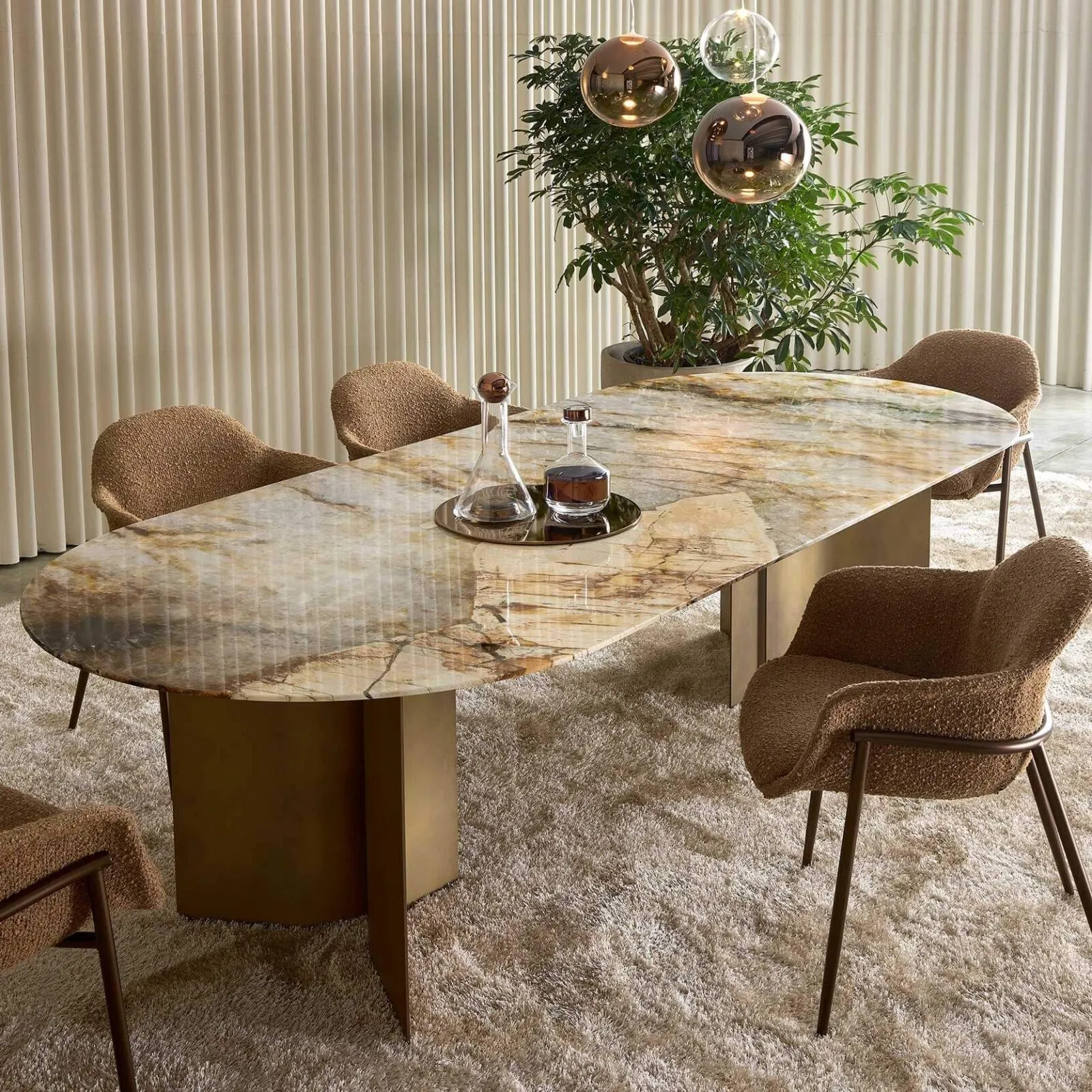 Lomacasa Marelli Chia Swivel Base Chair Gallery 1-4