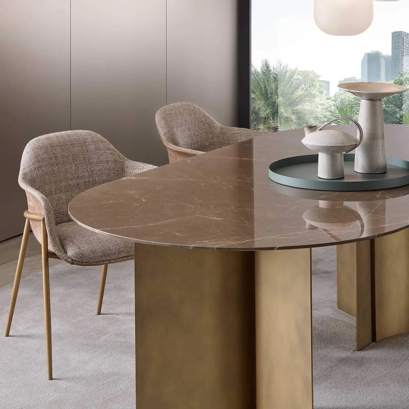 Lomacasa Marelli Chia Swivel Base Chair Gallery 1-7