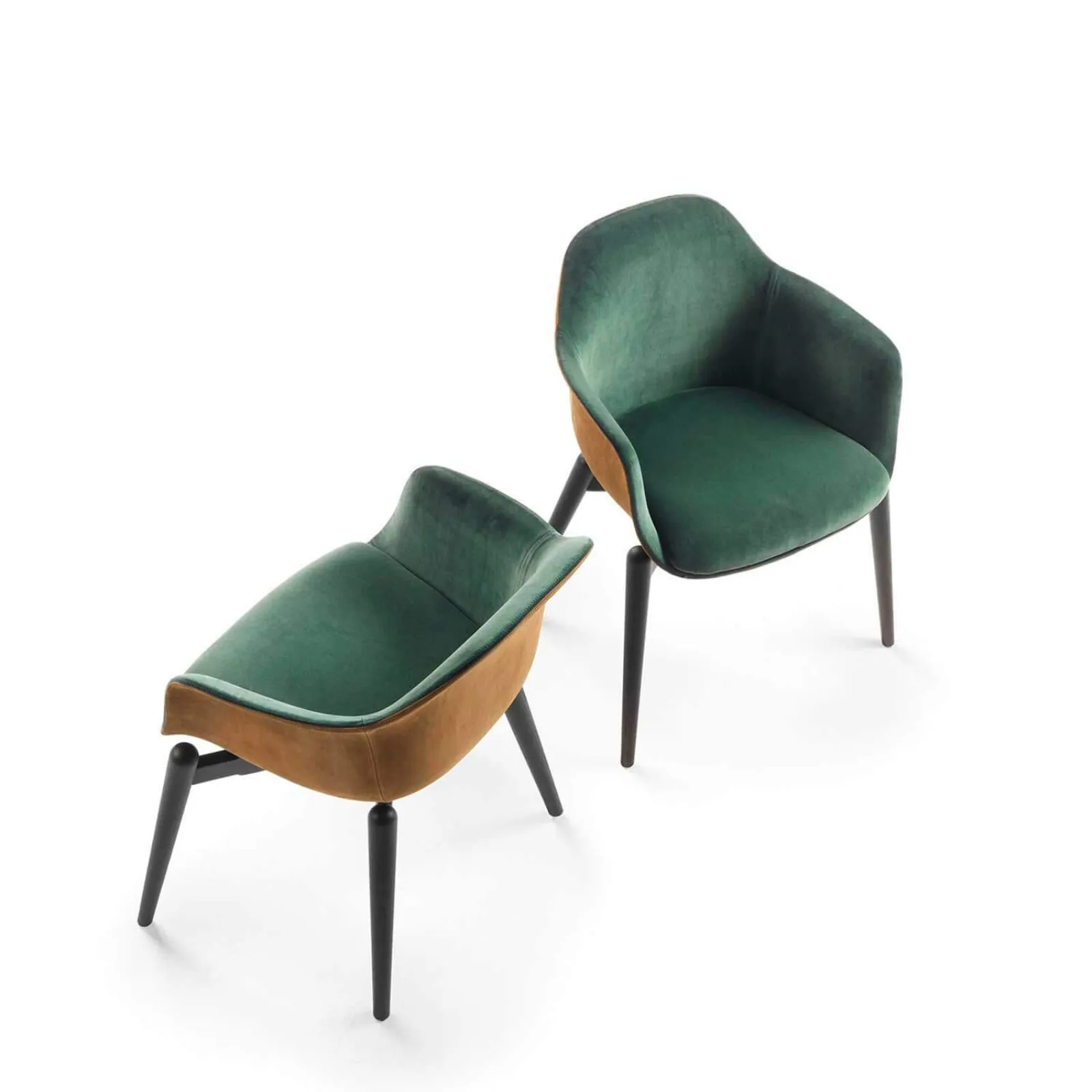 Lomacasa Marelli Chia Wooden Base Chair Gallery 2-1