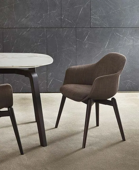 Lomacasa Marelli Chia Wooden Base Chair Featured