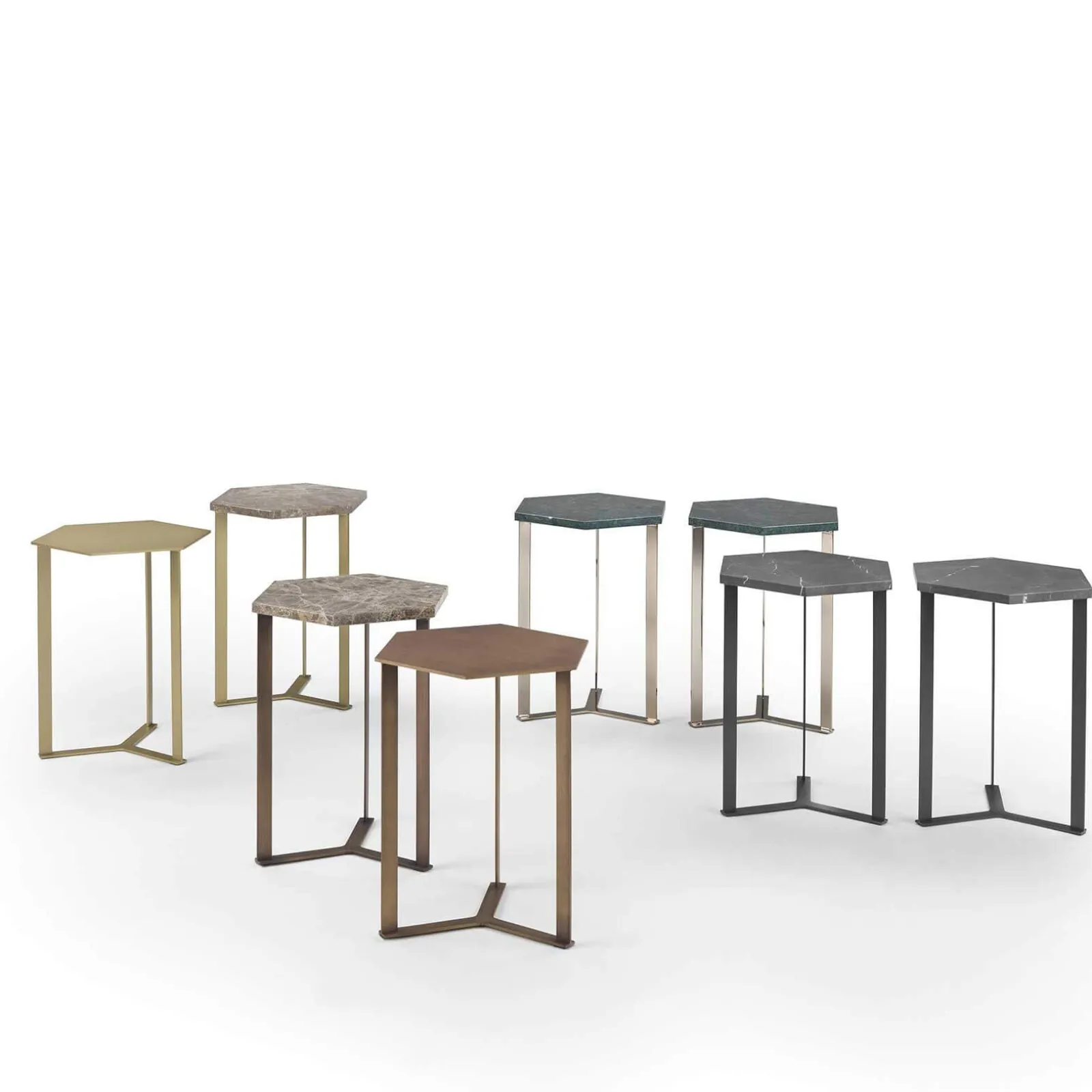 Lomacasa Marelli Clip Hexagonal Coffee Table Gallery 2-1