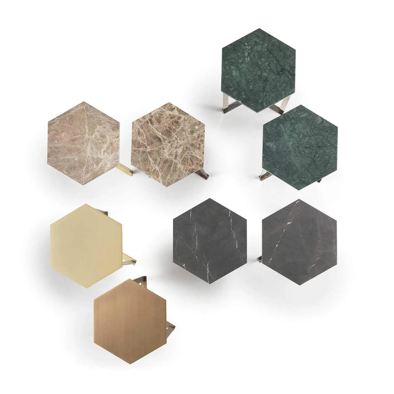 Lomacasa Marelli Clip Hexagonal Coffee Table Gallery 2-2