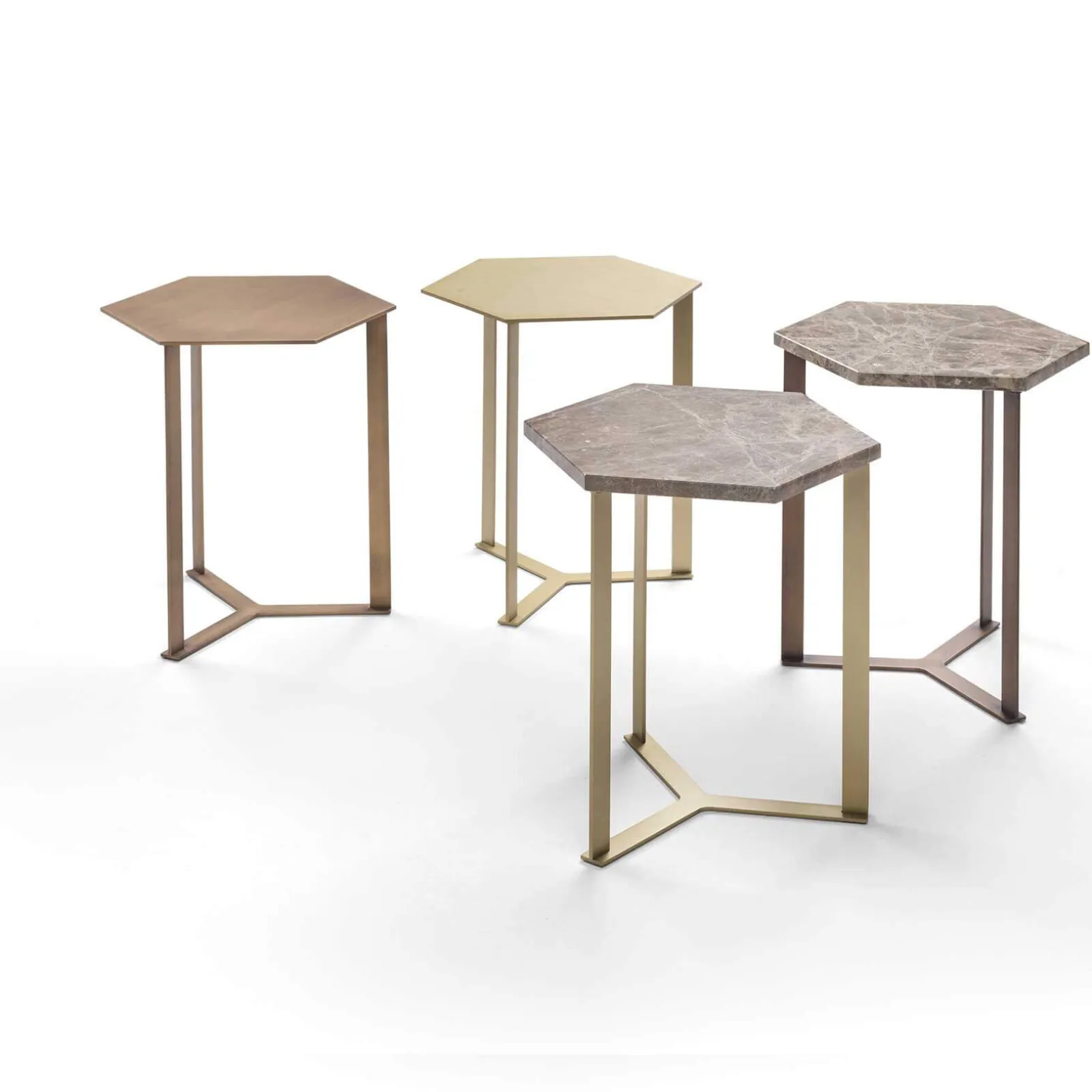 Lomacasa Marelli Clip Hexagonal Coffee Table Gallery 2-4