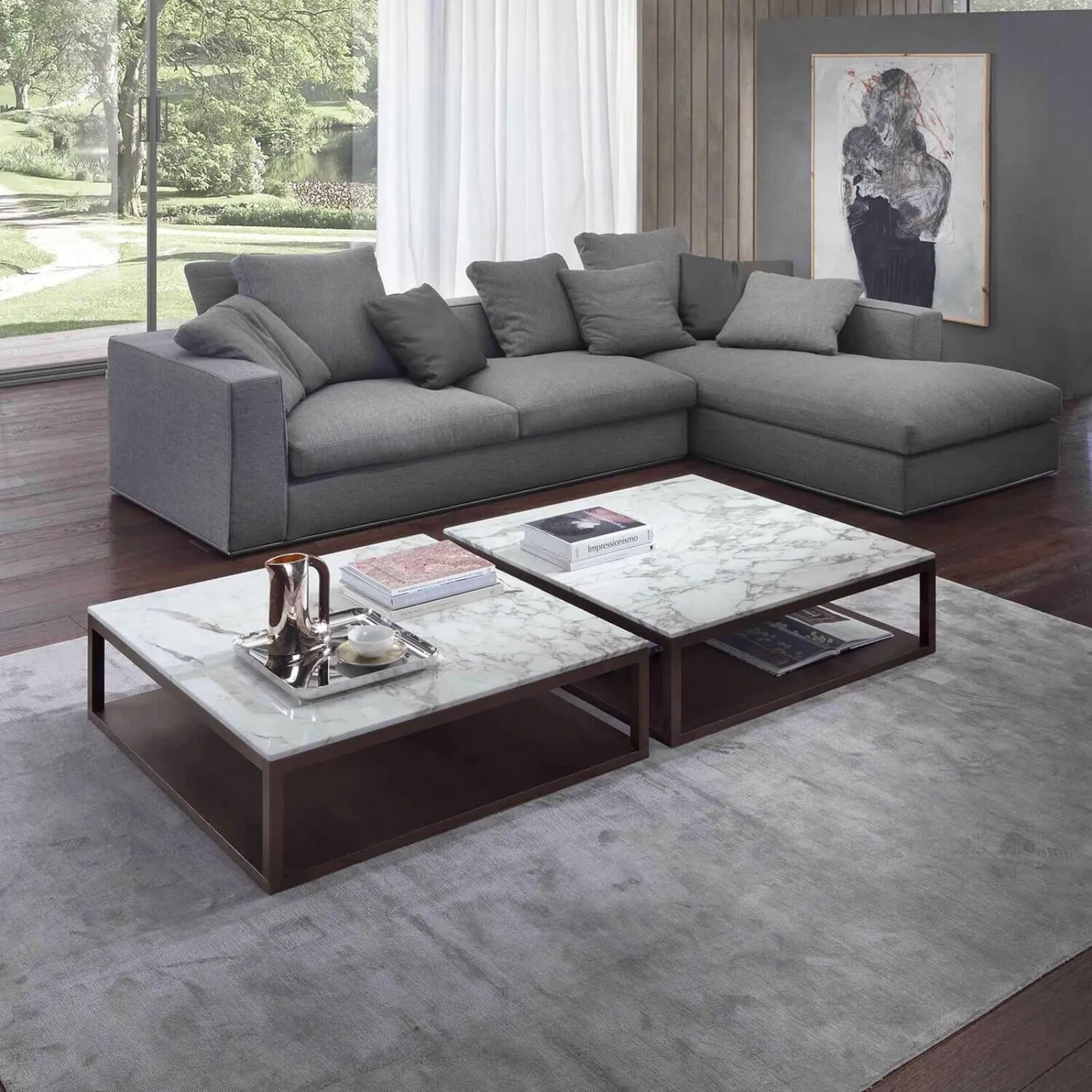 Lomacasa Marelli Forest Stone Coffee Table Gallery 1-4