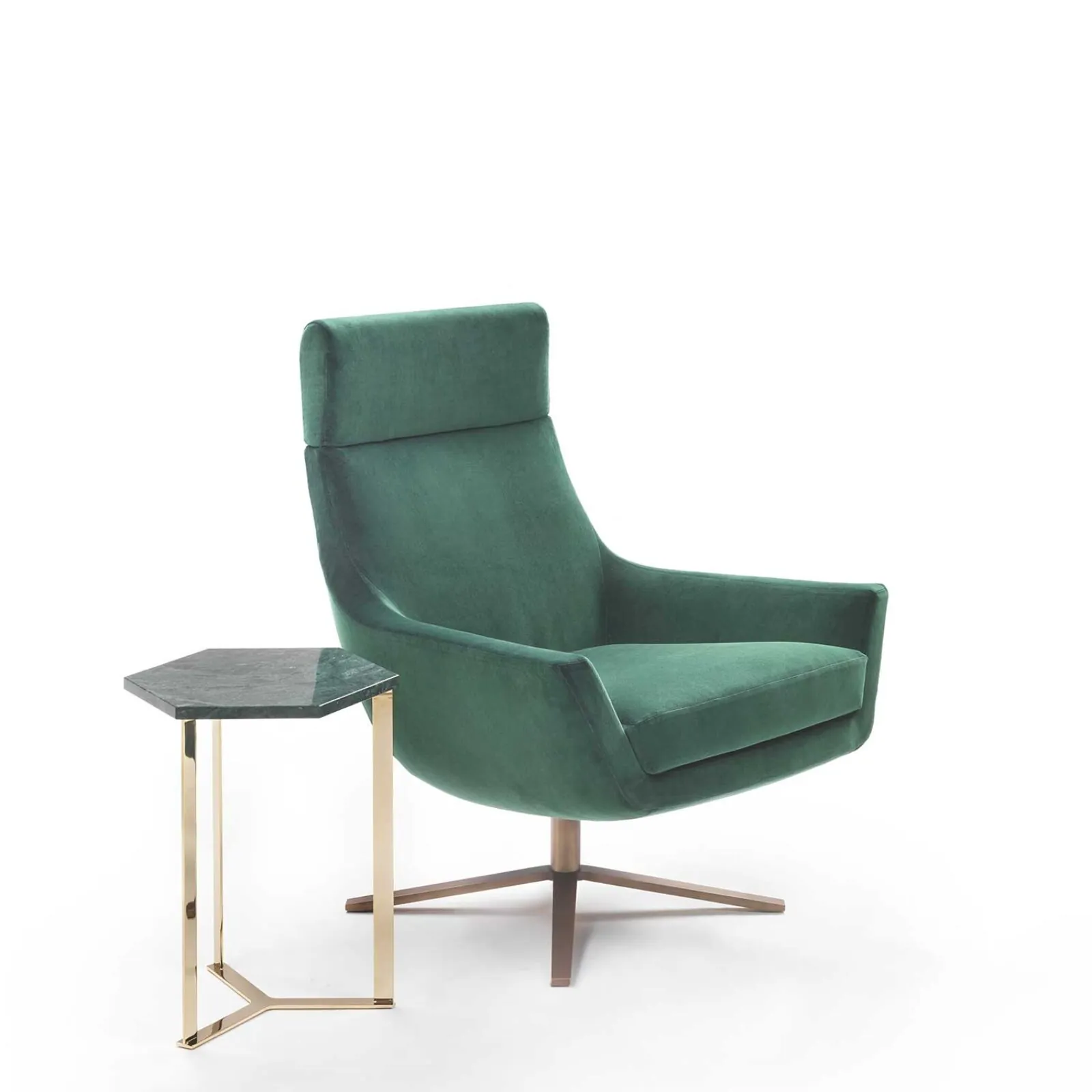 Lomacasa Marelli Joy Wingback Armchair Gallery 1-8