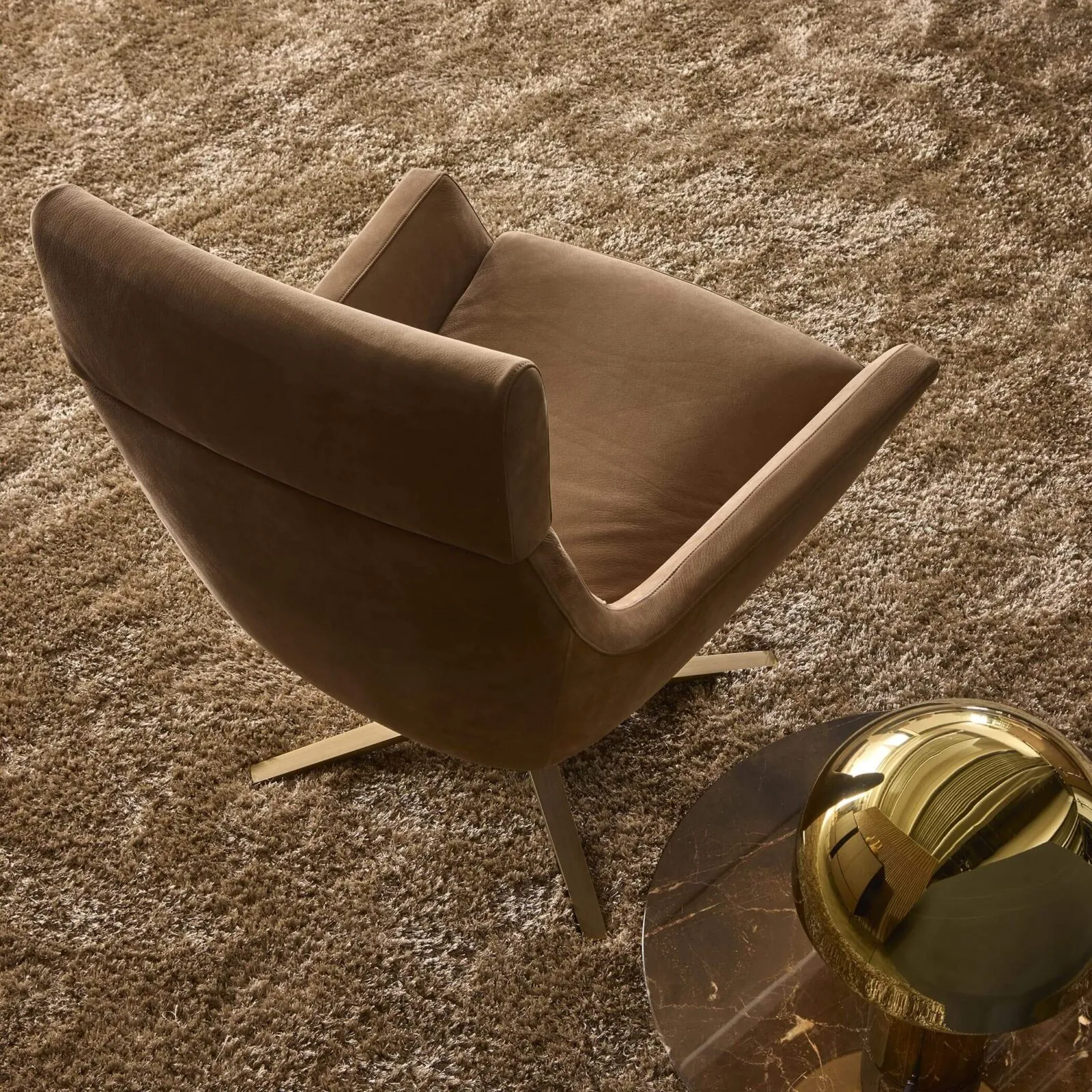 Lomacasa Marelli Joy Wingback Armchair Gallery 2-2