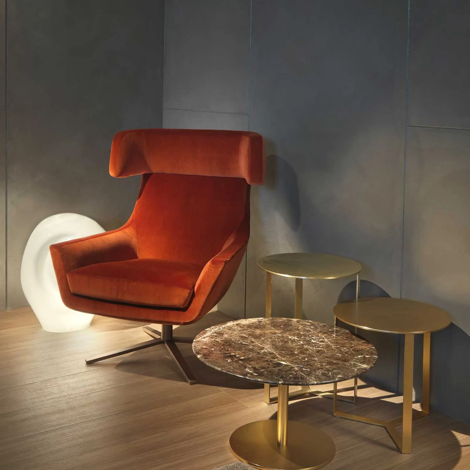 Lomacasa Marelli Joy Wingback Armchair Gallery 2-6