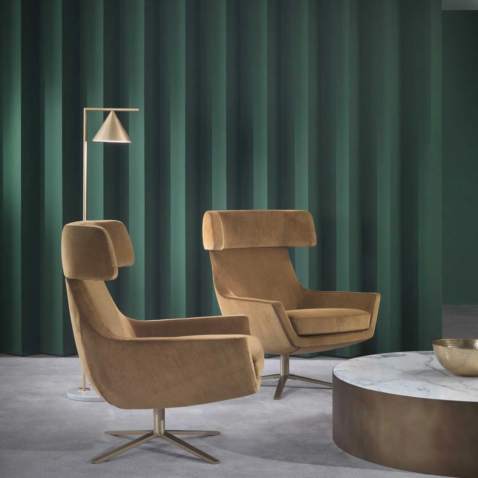 Lomacasa Marelli Joy Wingback Armchair Gallery 2-7