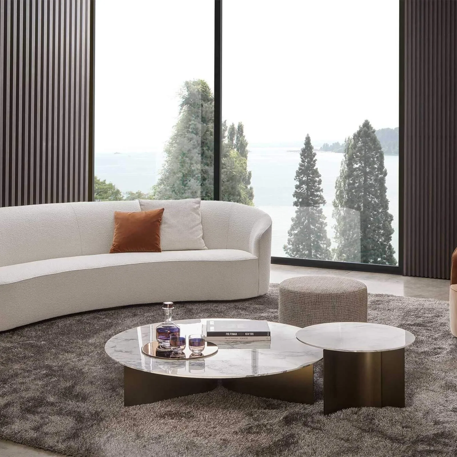 Lomacasa Marelli Wave Coffee Table Gallery 1-10