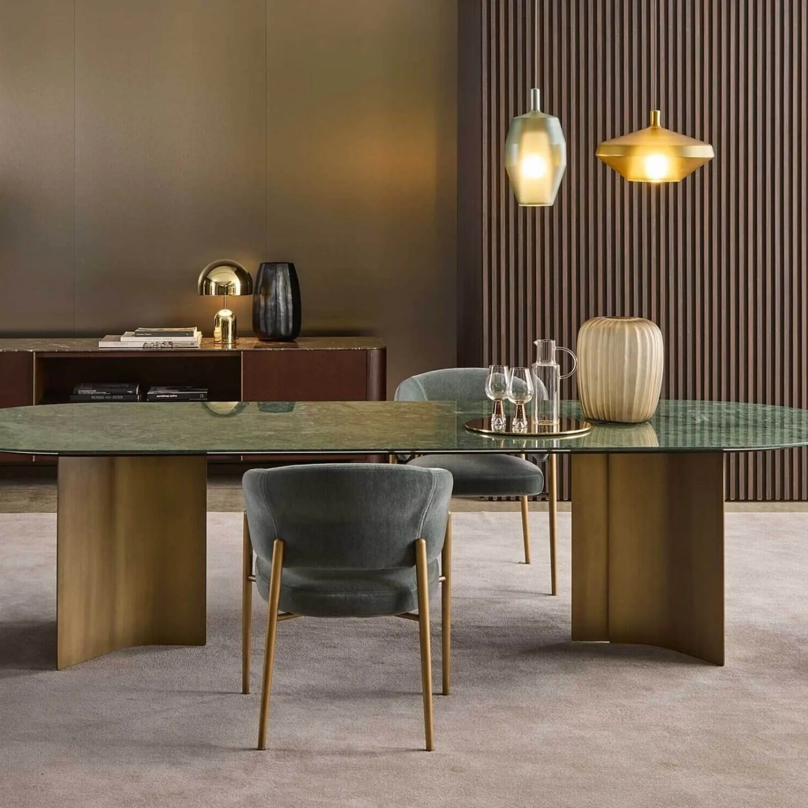 Lomacasa Marelli Wave Dining Table Gallery 1-1