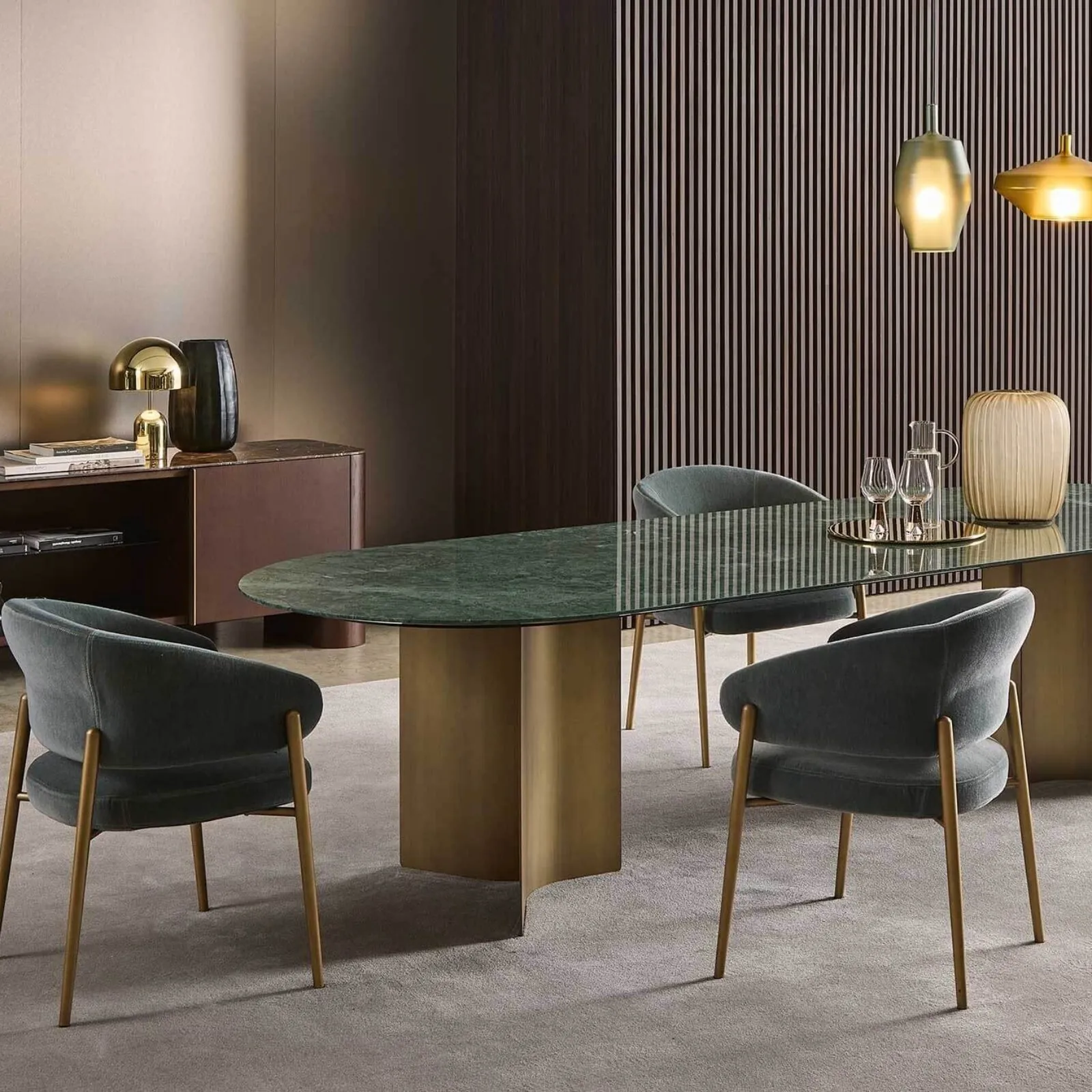 Lomacasa Marelli Wave Dining Table Gallery 1-2