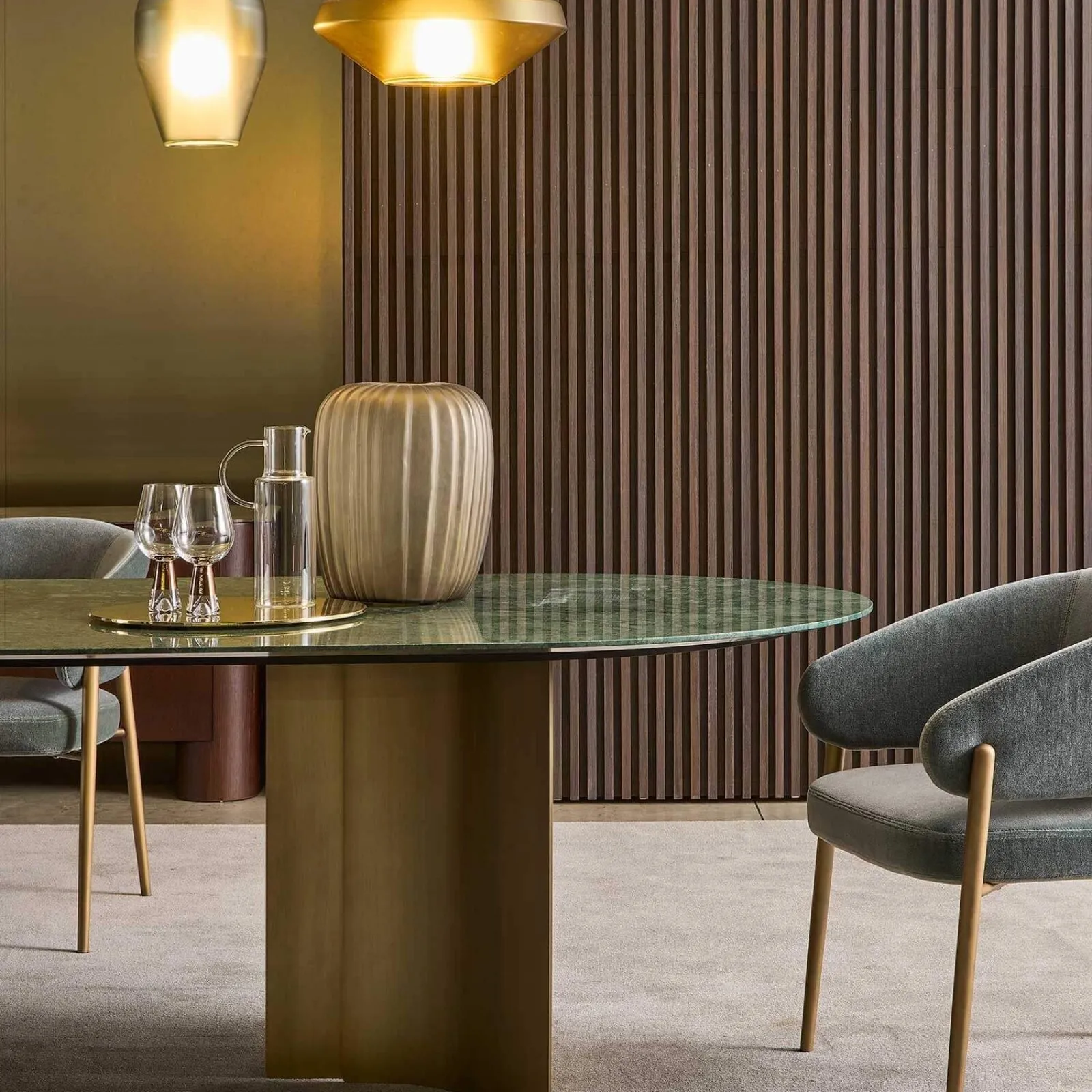 Lomacasa Marelli Wave Dining Table Gallery 1-5