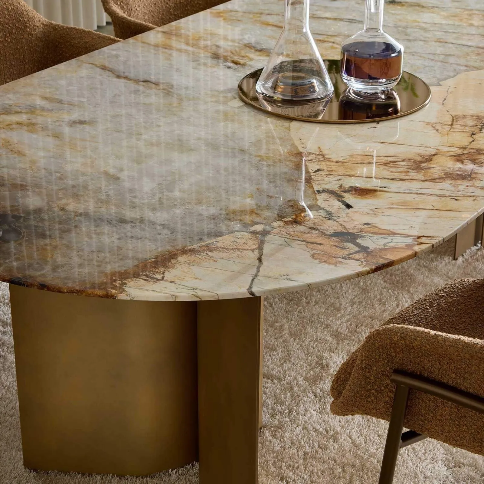 Lomacasa Marelli Wave Dining Table Gallery 1-9