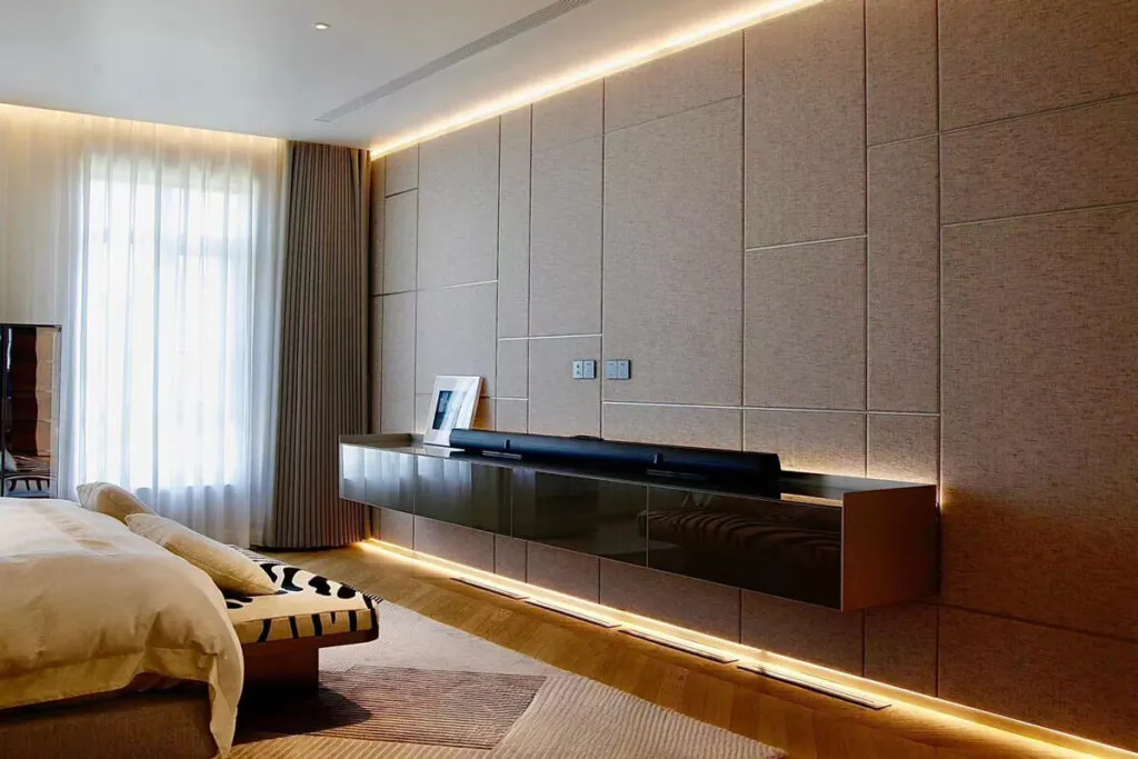 Modular Furniture Tavolino Minimalista PM 1 and Stand Industriale PM 2 01